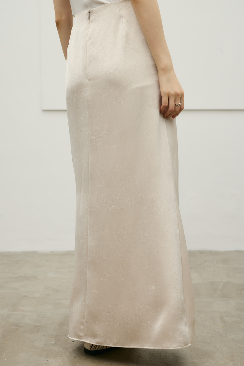 サテンマーメイドスカート 詳細画像 L/BEG 8
