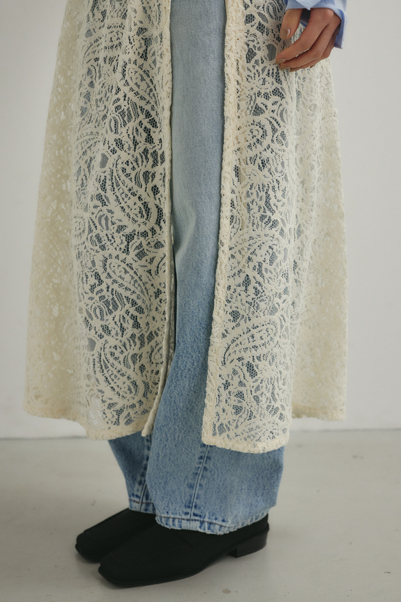 ニュアンスレースラップスカーフ 詳細画像 IVOY 5