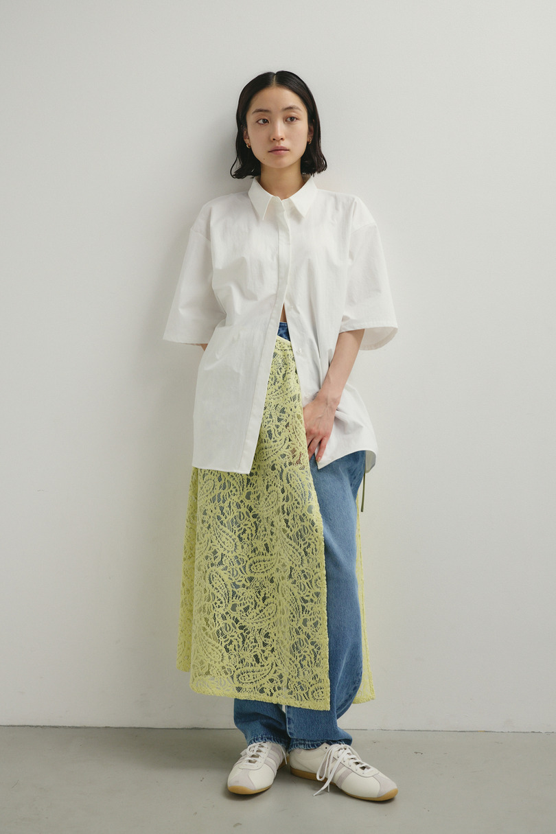 ニュアンスレースラップスカーフ