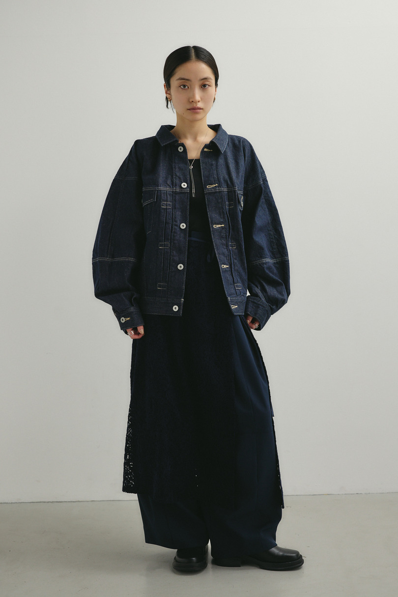 ニュアンスレースラップスカーフ