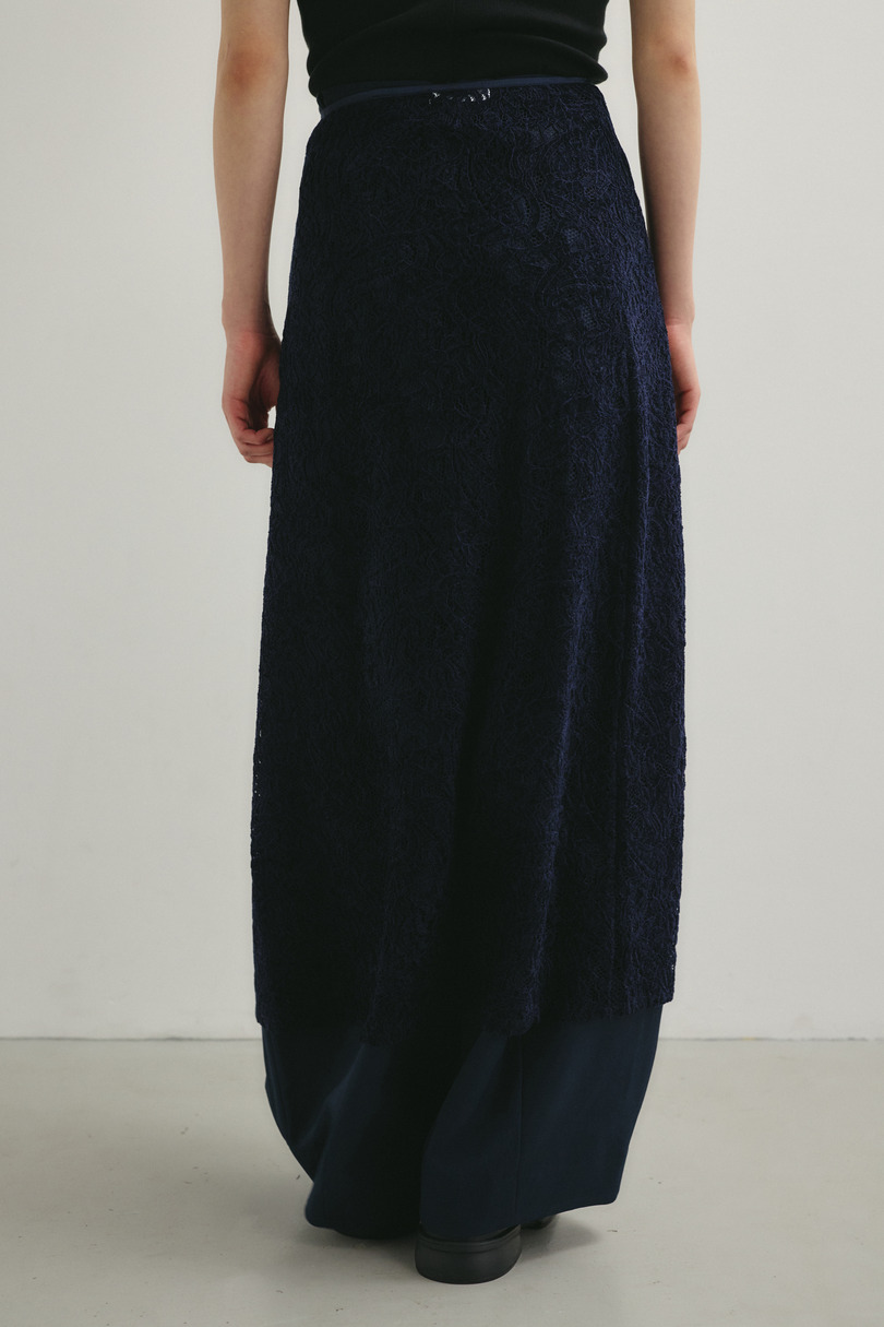 ニュアンスレースラップスカーフ 詳細画像 NVY 9