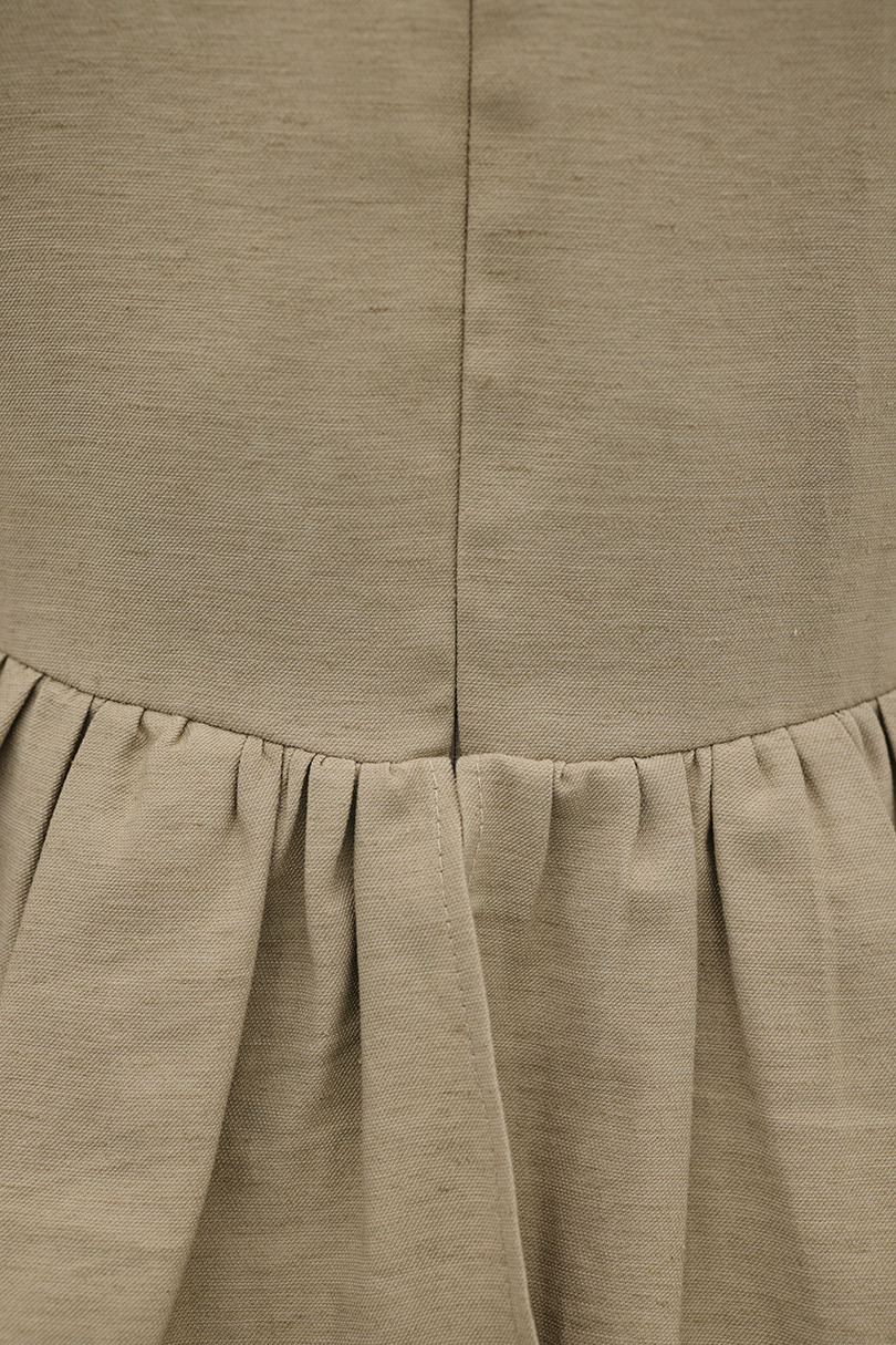 リネンミックスフリルオールインワン 詳細画像 L/BEG 12