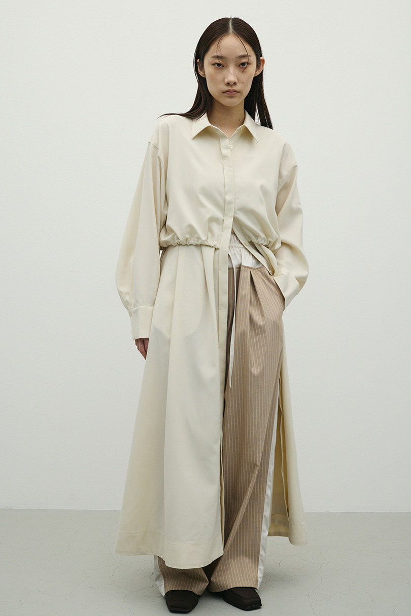 ヨークレイヤードシャツワンピース 詳細画像 IVOY 4