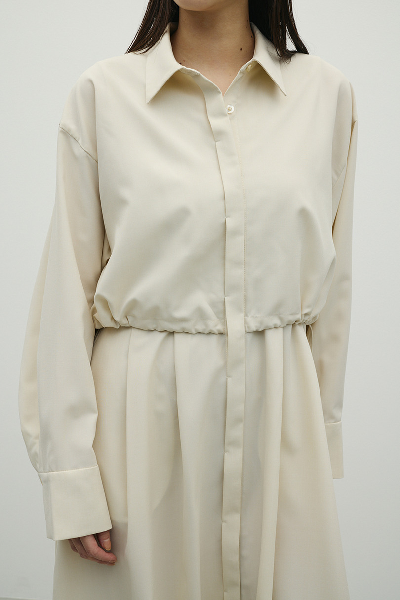 ヨークレイヤードシャツワンピース 詳細画像 IVOY 9