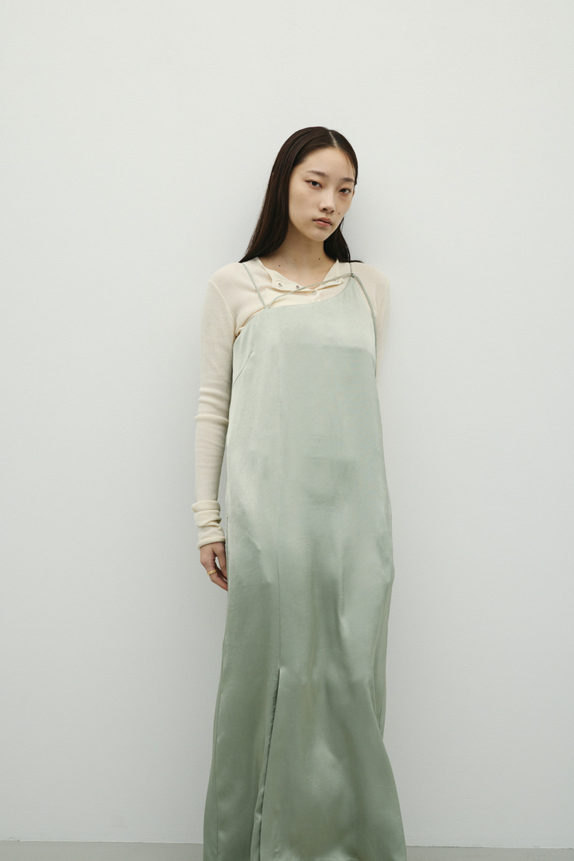 サテンストリングキャミワンピース 詳細画像 MINT 2