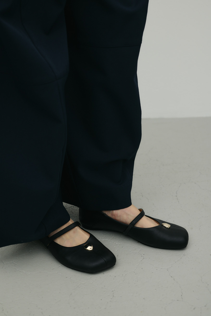 メタルモチーフパンプス 詳細画像 BLK 3