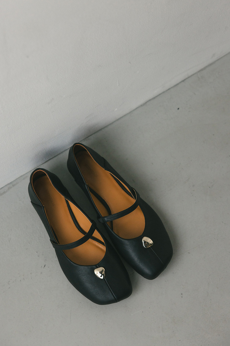 メタルモチーフパンプス 詳細画像 BLK 7