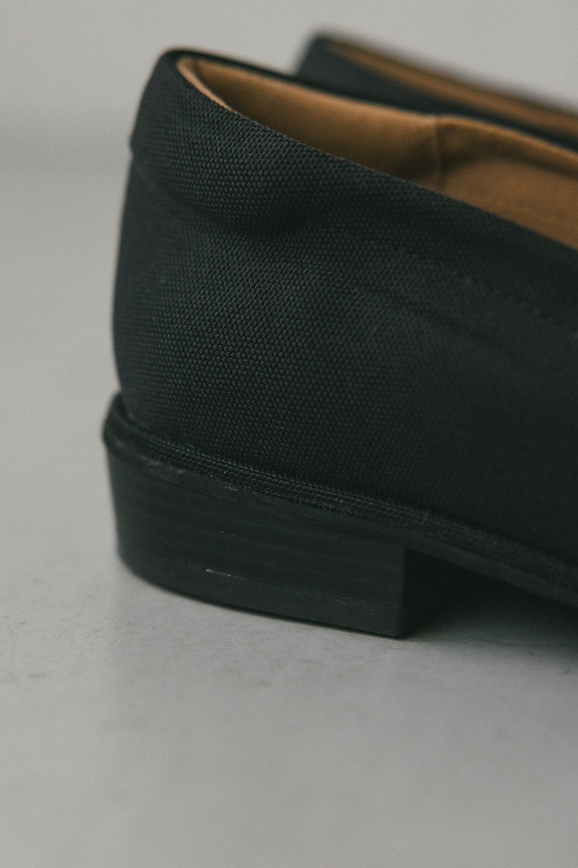 キャンバススクエアローファー 詳細画像 BLK 13