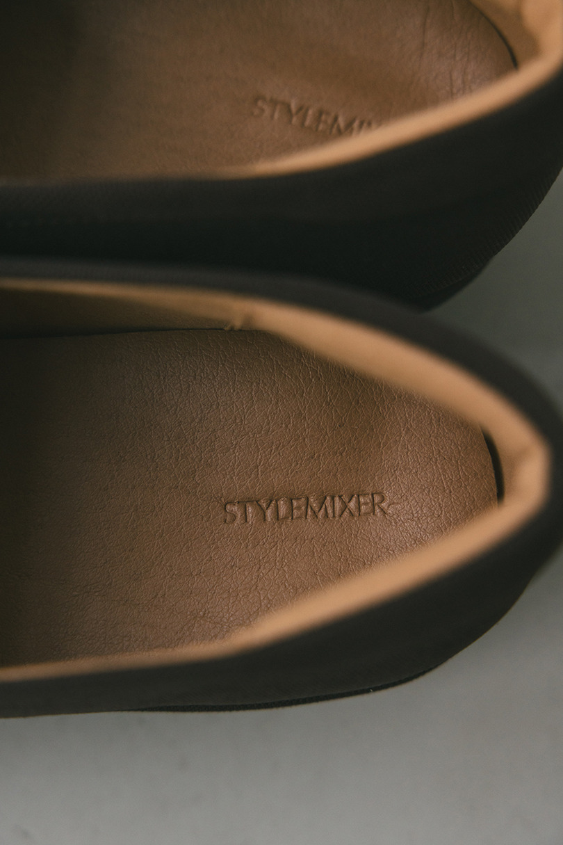 キャンバススクエアローファー 詳細画像 BRN 9