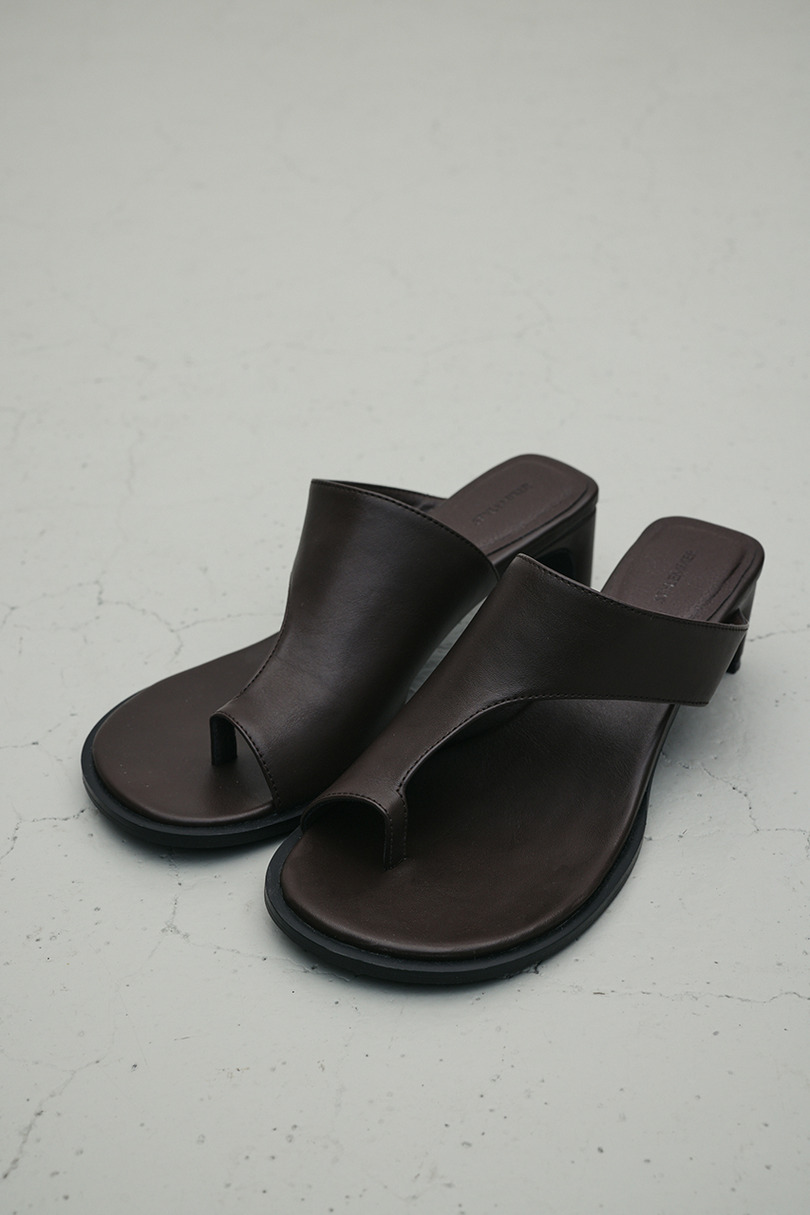 トングヒールサンダル 詳細画像 BRN 6