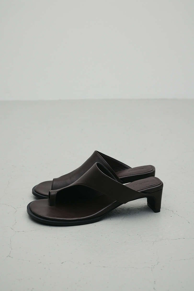 トングヒールサンダル 詳細画像 BRN 7