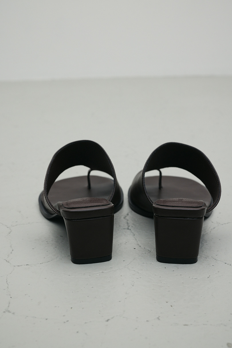 トングヒールサンダル 詳細画像 BRN 8