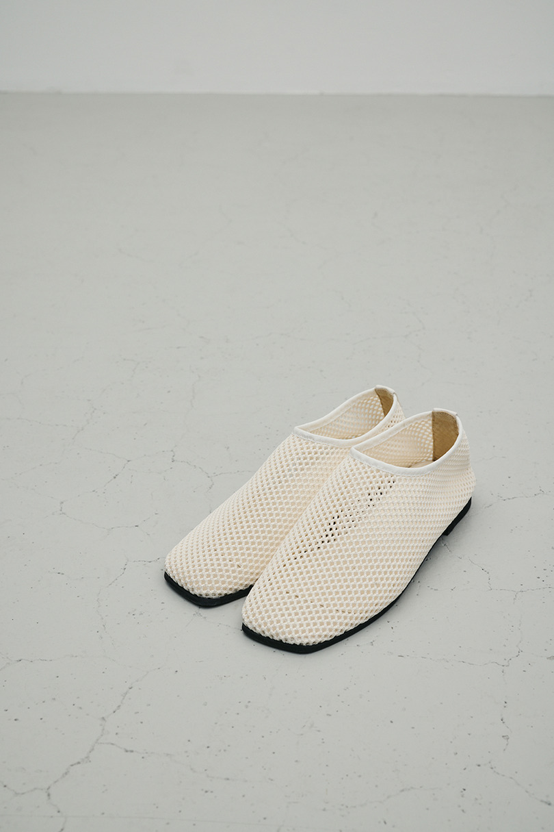 メッシュフラットパンプス 詳細画像 WHT 6