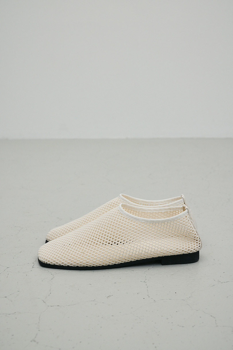 メッシュフラットパンプス 詳細画像 WHT 8