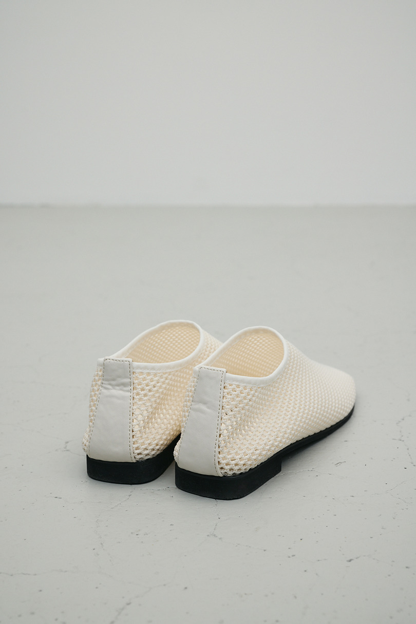 メッシュフラットパンプス 詳細画像 WHT 9