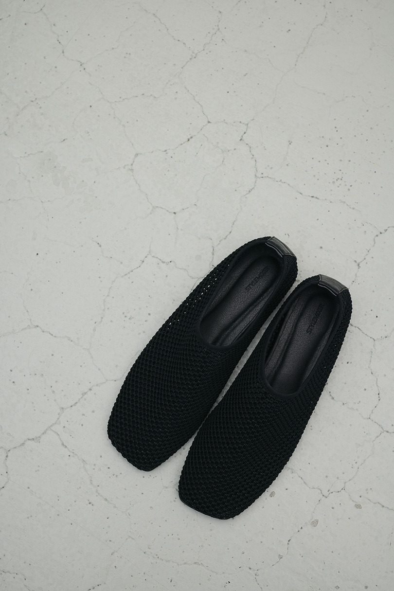 メッシュフラットパンプス 詳細画像 BLK 2