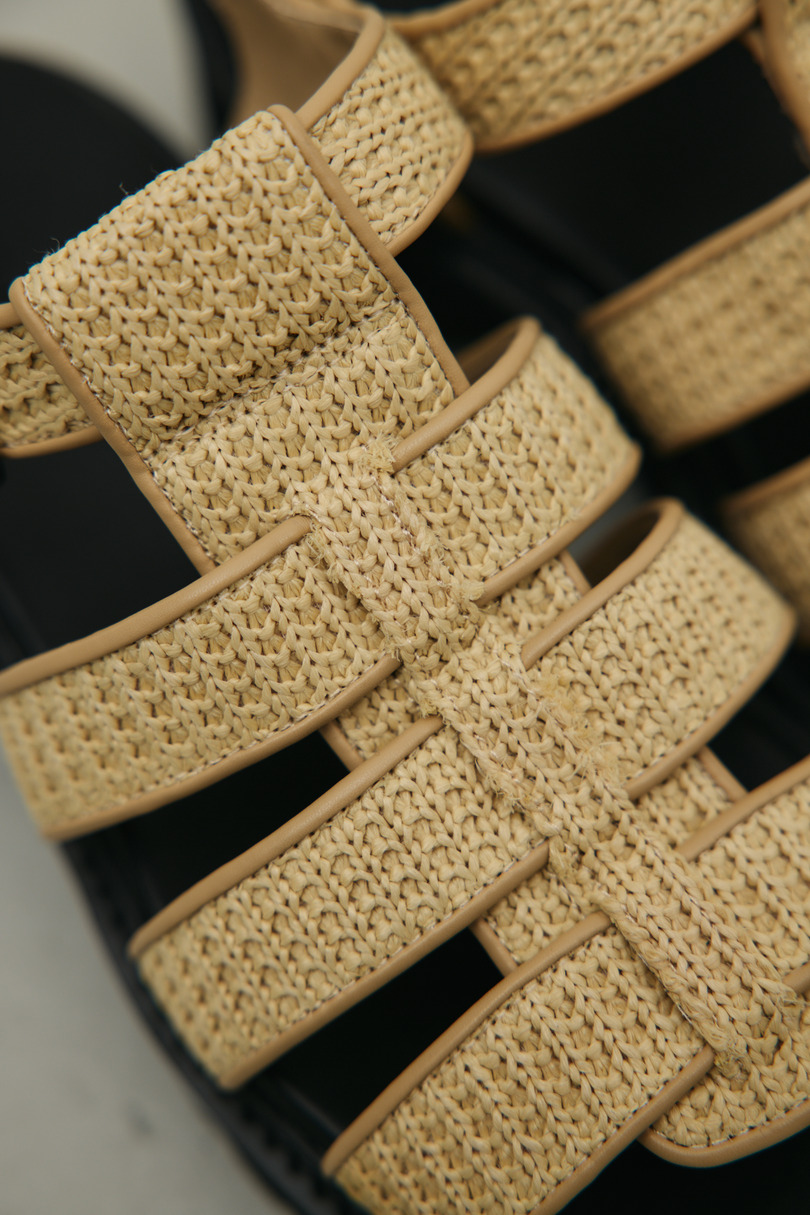 クロシェチャンキーソールサンダル 詳細画像 BEG 9