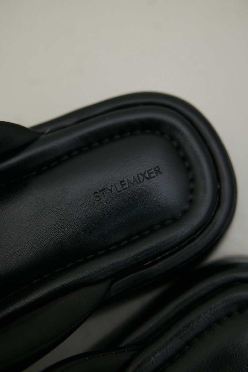 プラットフォームトングサンダル 詳細画像 BLK 10