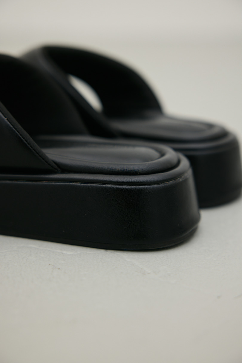 プラットフォームトングサンダル 詳細画像 BLK 11