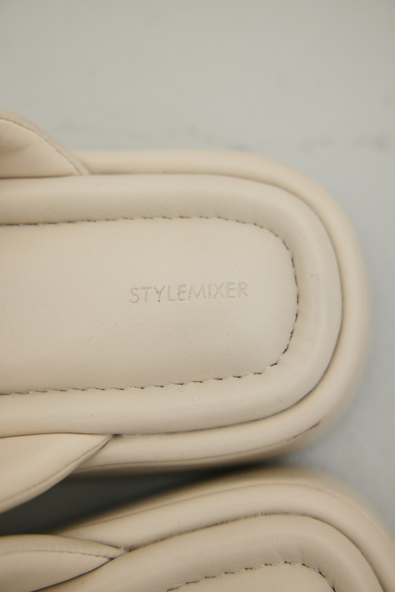 プラットフォームトングサンダル 詳細画像 L/BEG 11