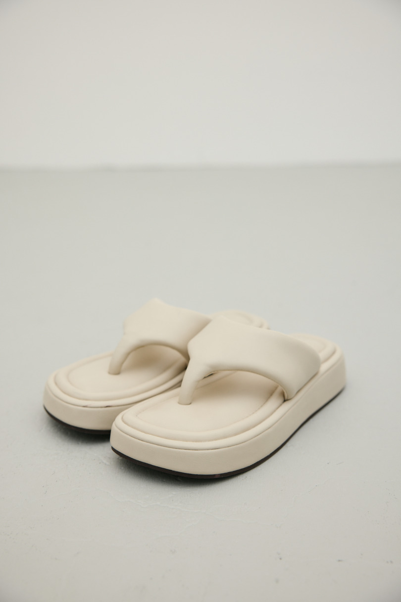 プラットフォームトングサンダル 詳細画像 L/BEG 5