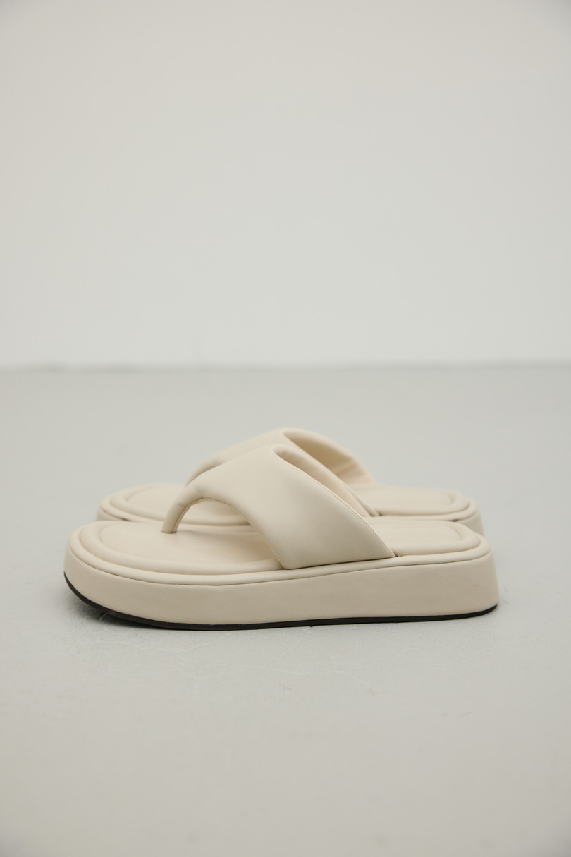 プラットフォームトングサンダル 詳細画像 L/BEG 6