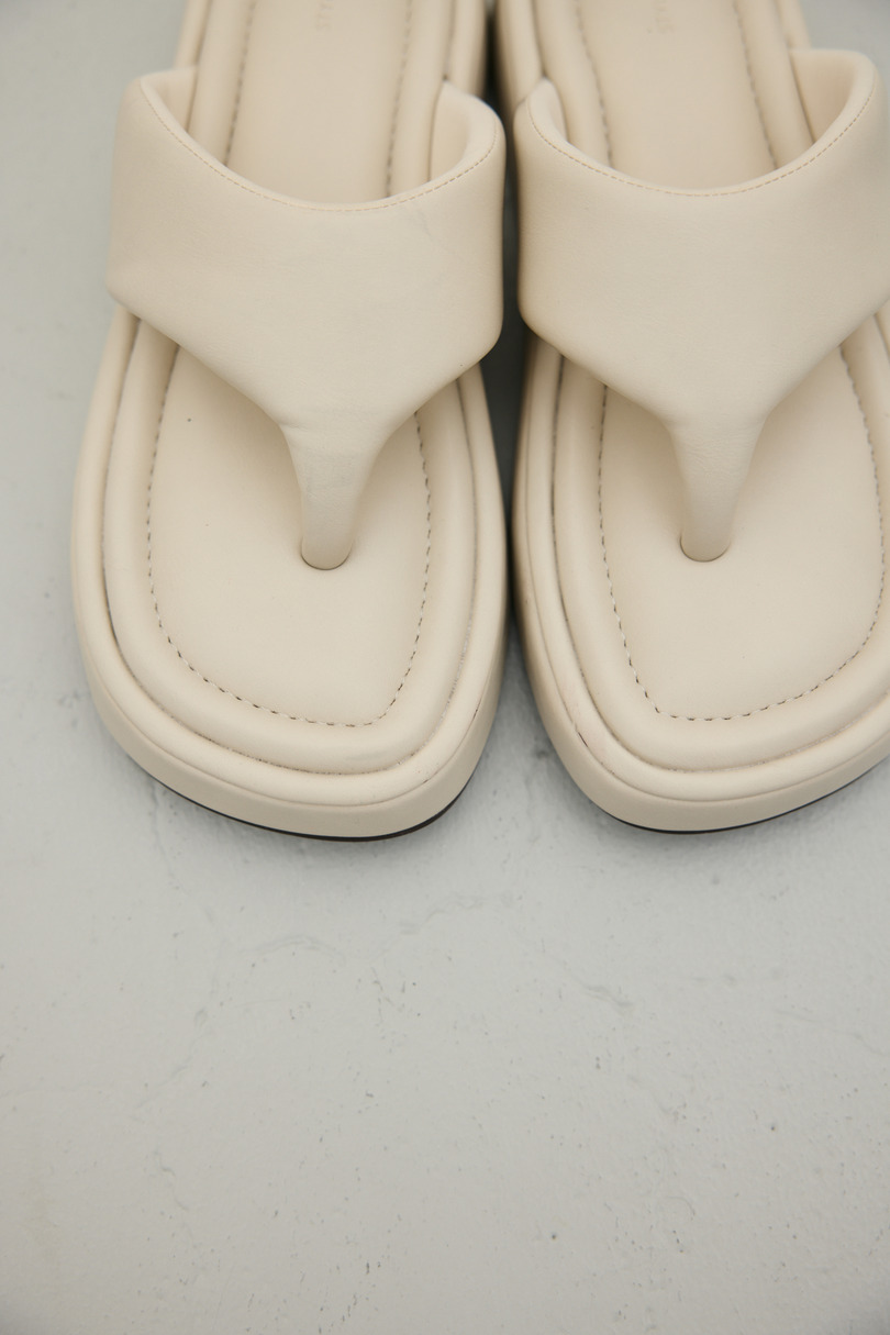 プラットフォームトングサンダル 詳細画像 L/BEG 8