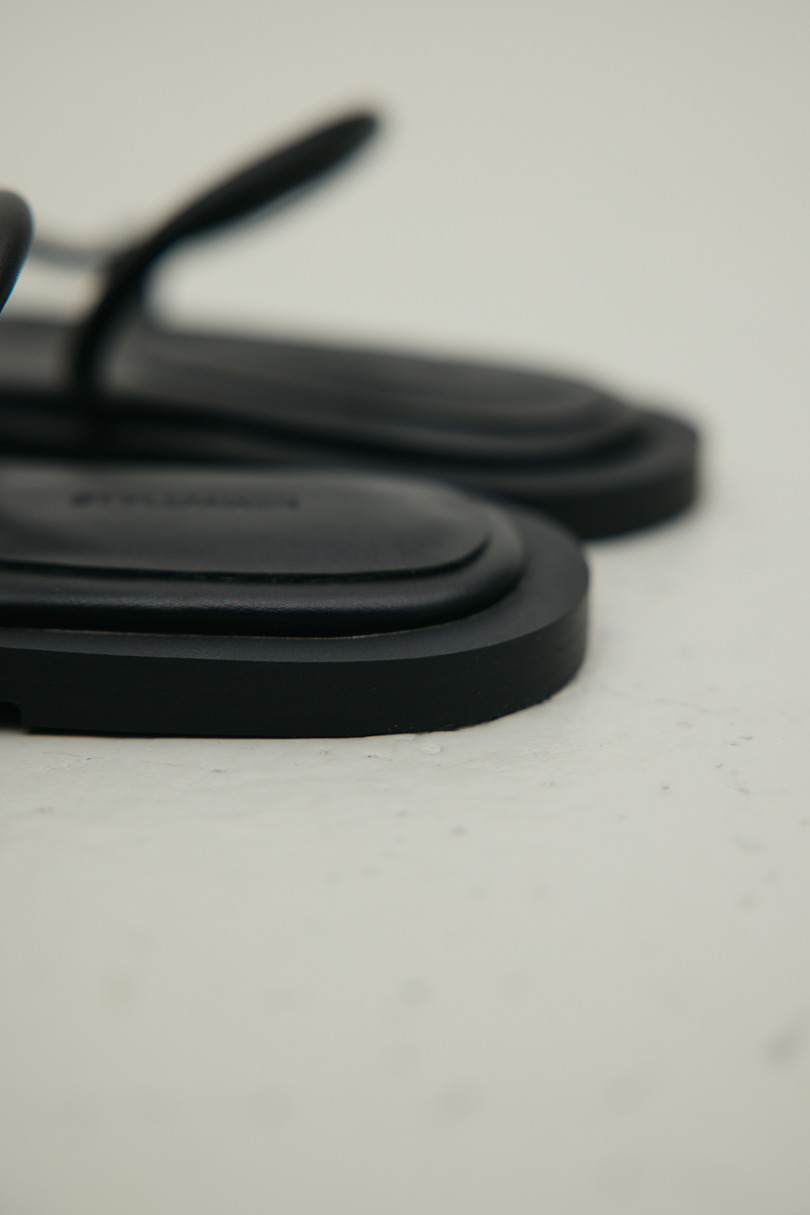 メタルモチーフフラットサンダル 詳細画像 BLK 10