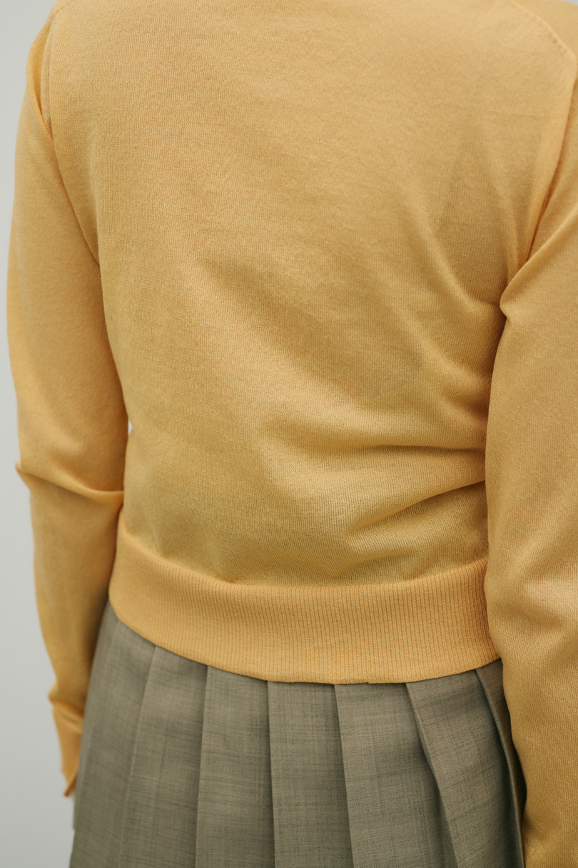 バイカラーニットカーデ 詳細画像 ORG 10