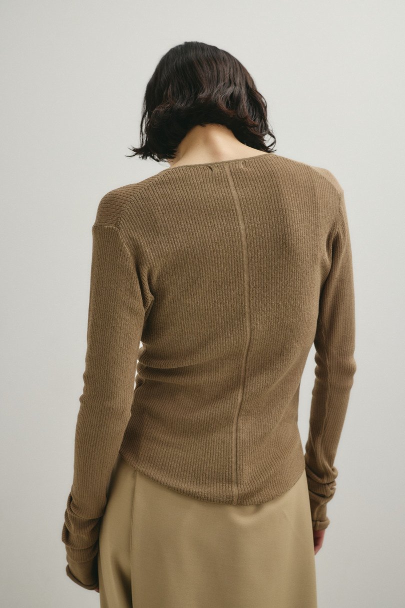 ヘンリーネックシアーニット 詳細画像 BEG 7