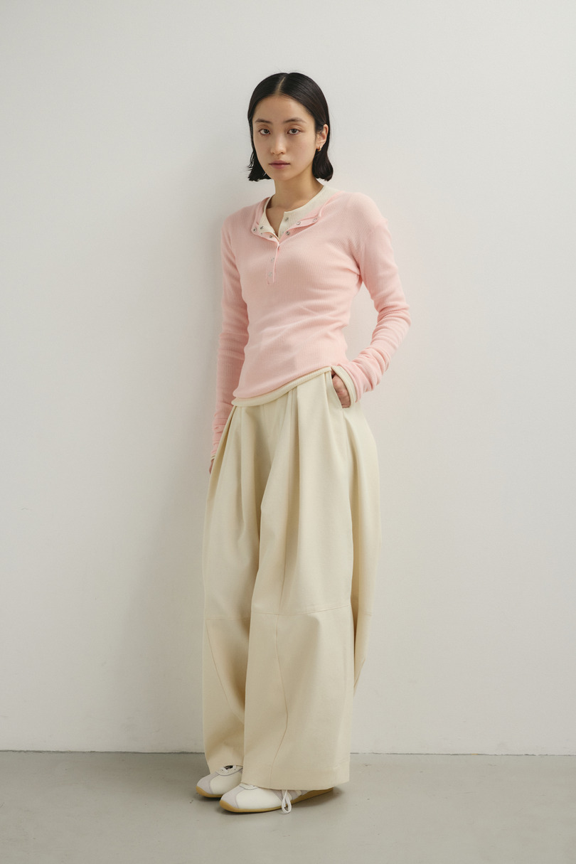 ヘンリーネックシアーニット 詳細画像 PNK 4