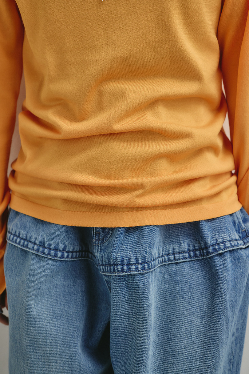 スリットスリーブニット 詳細画像 ORG 6