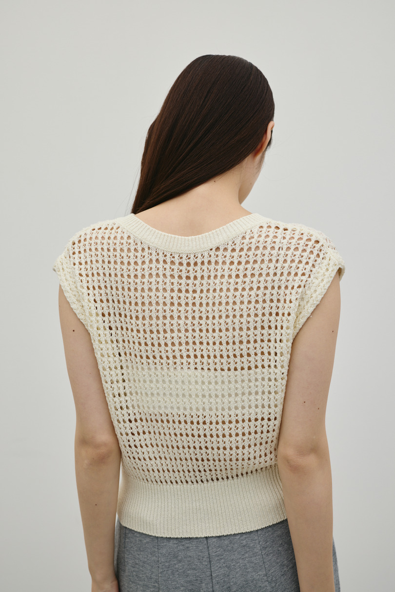 2WAYクロシェニット 詳細画像 WHT 6