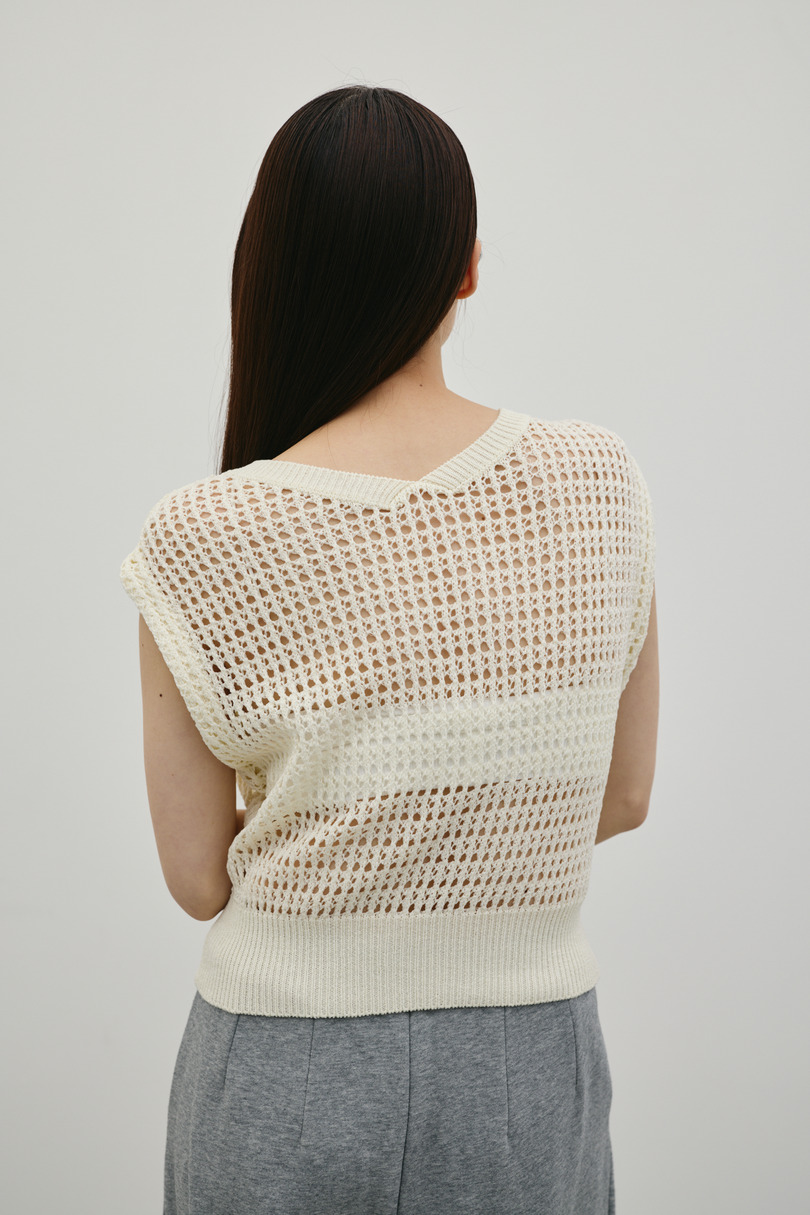 2WAYクロシェニット 詳細画像 WHT 8