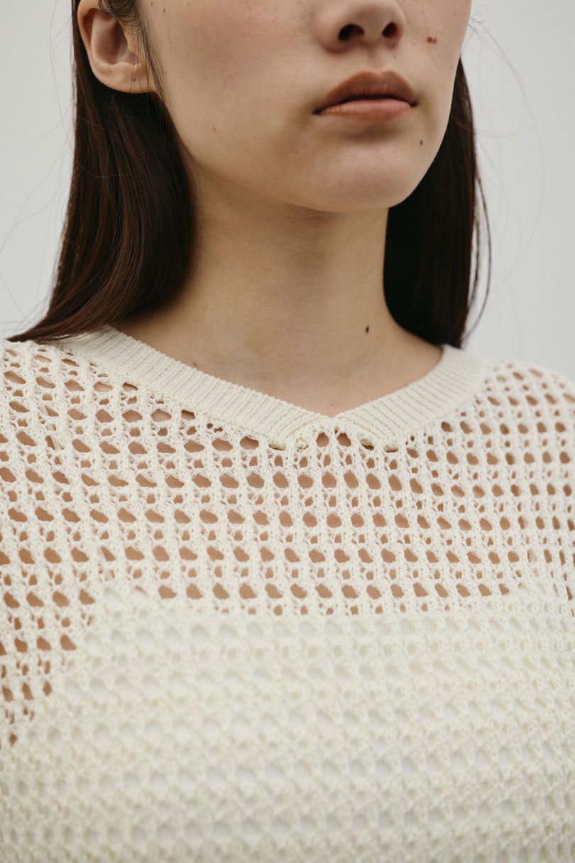 2WAYクロシェニット 詳細画像 WHT 9