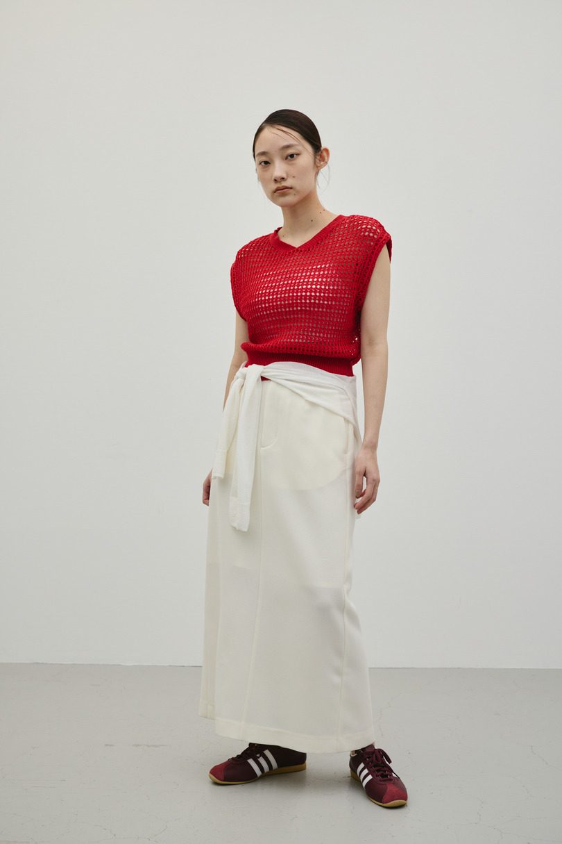 2WAYクロシェニット 詳細画像 RED 2