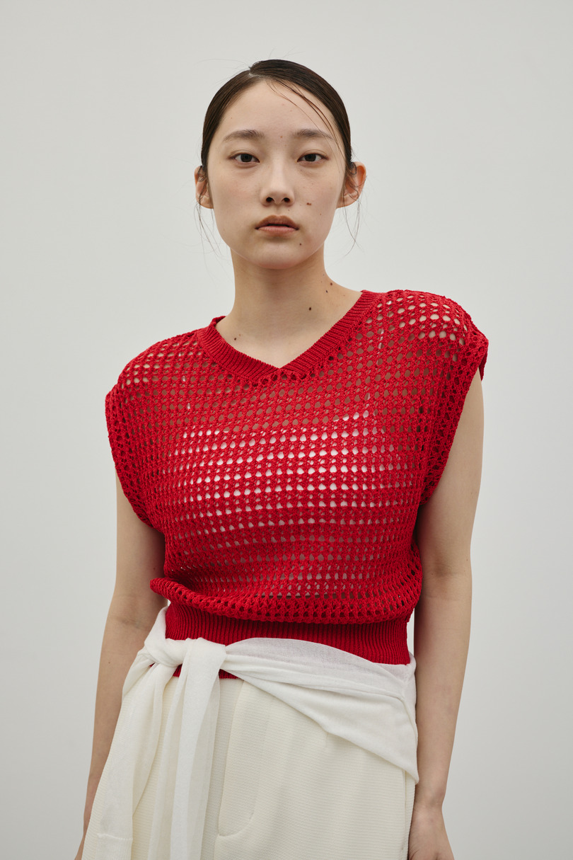 2WAYクロシェニット 詳細画像 RED 3