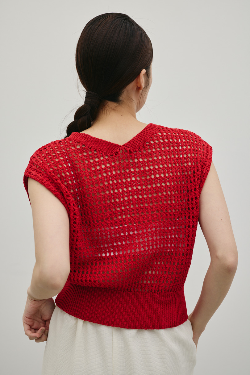 2WAYクロシェニット 詳細画像 RED 8