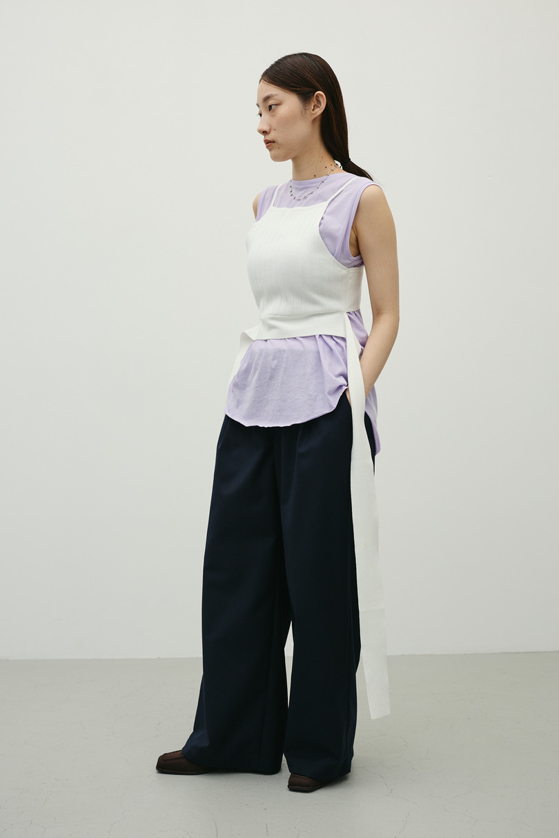 アメスリニットビスチェ 詳細画像 WHT 4