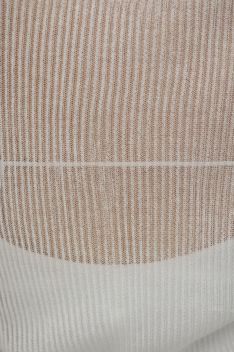 ホールボタンコンパクトニット 詳細画像 WHT 10