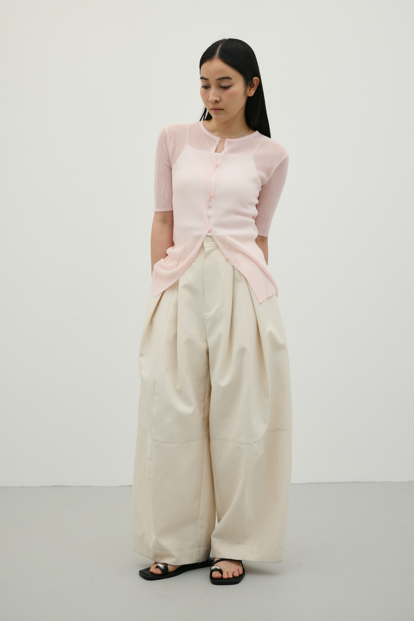 ホールボタンコンパクトニット 詳細画像 PNK 2