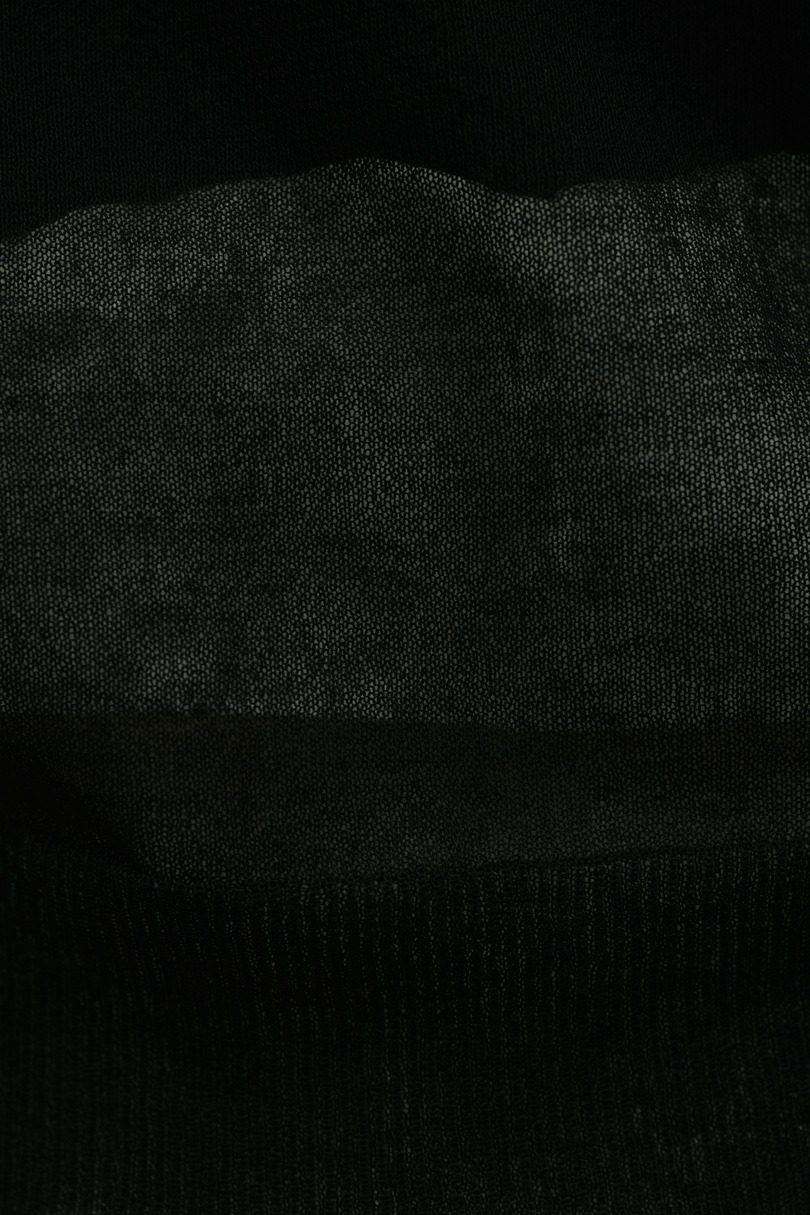 ウォッシャブルリネンニットカーディガン 詳細画像 BLK 10