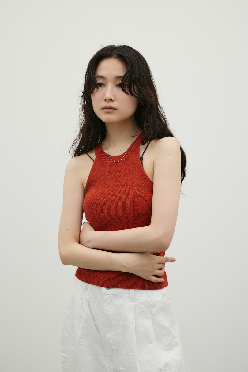 アメスリブークレニットトップ 詳細画像 RED 4