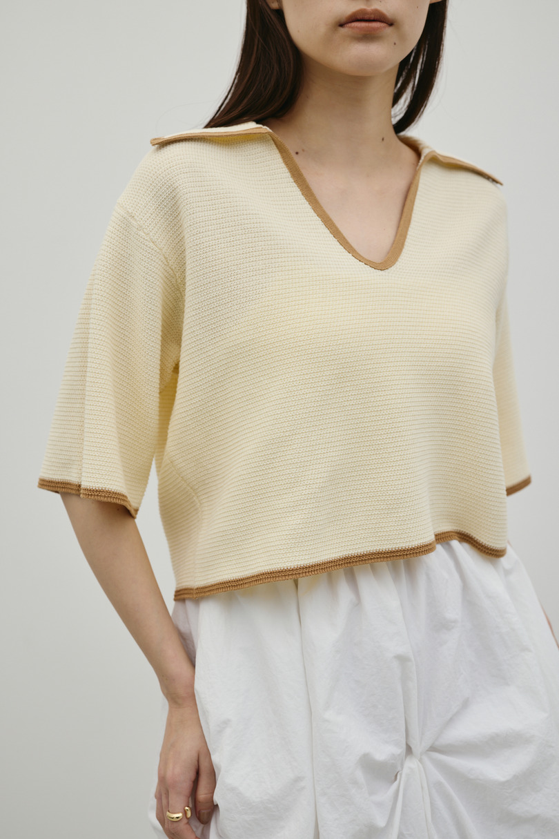 スキッパーニットポロ 詳細画像 IVOY 4