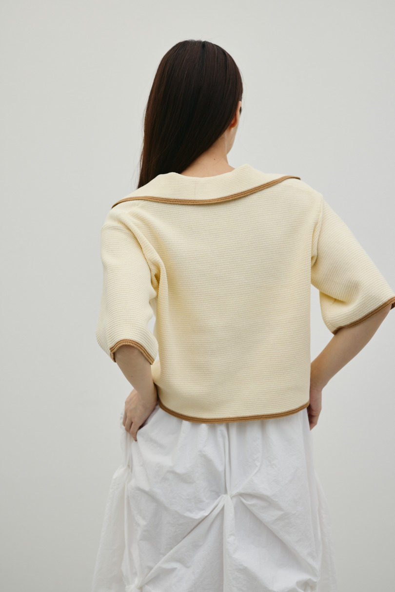 スキッパーニットポロ 詳細画像 IVOY 5