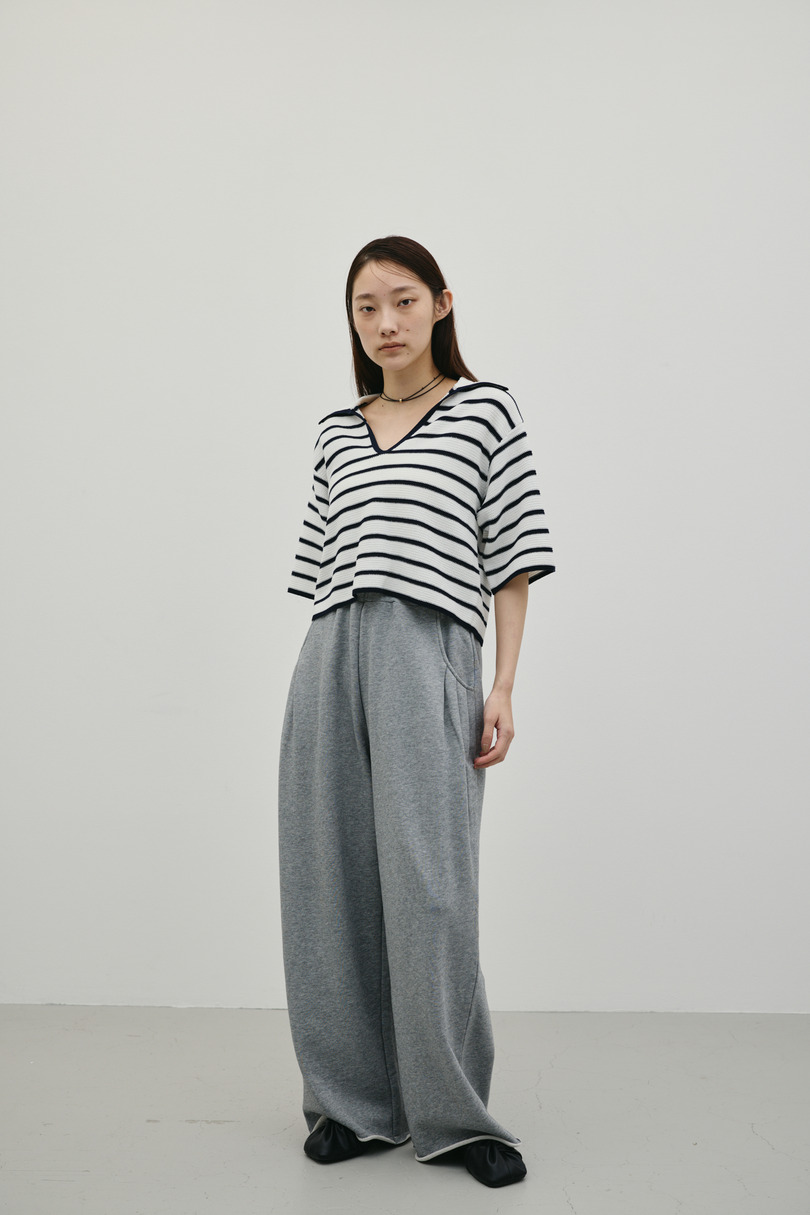 スキッパーニットポロ 詳細画像 柄WHT 4