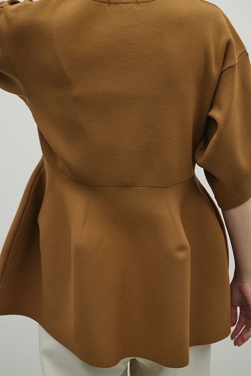 ペプラムフォルムスリーブカーデ 詳細画像 CAM 13