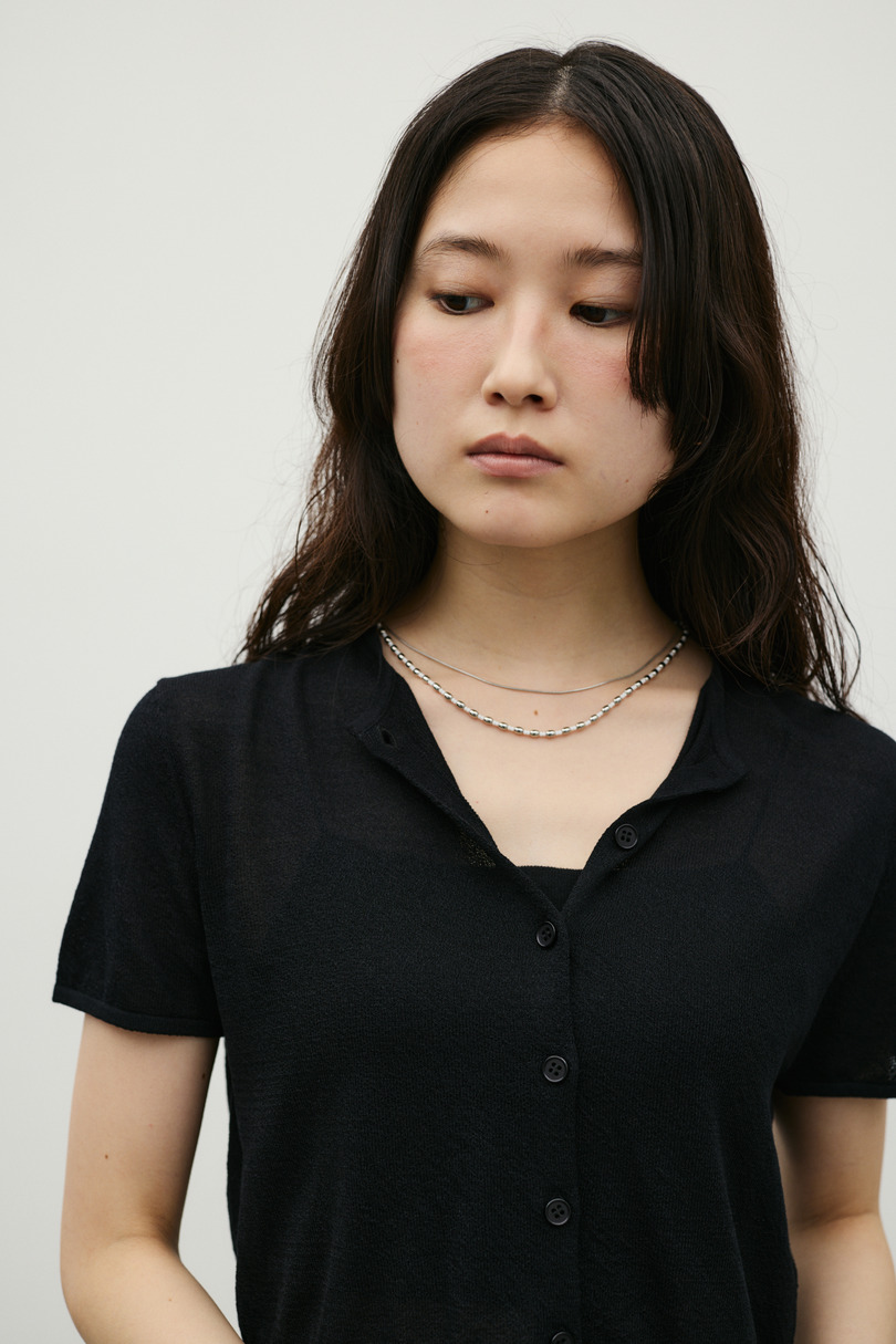 コンパクトニットカーデ 詳細画像 BLK 9