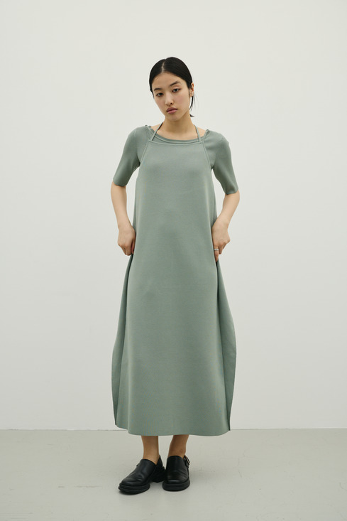 2ピースラップキャミワンピース