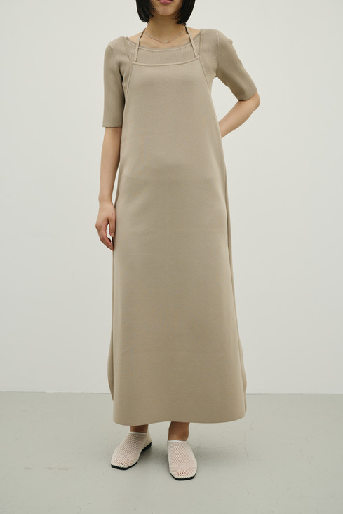 2ピースラップキャミワンピース